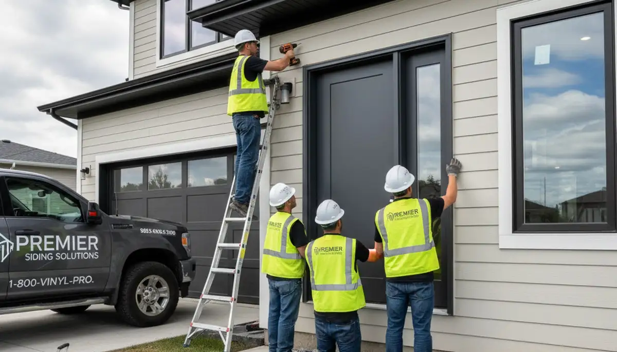 Professional door installation in Raleigh, NC by Next Level Exteriors for durable home protection