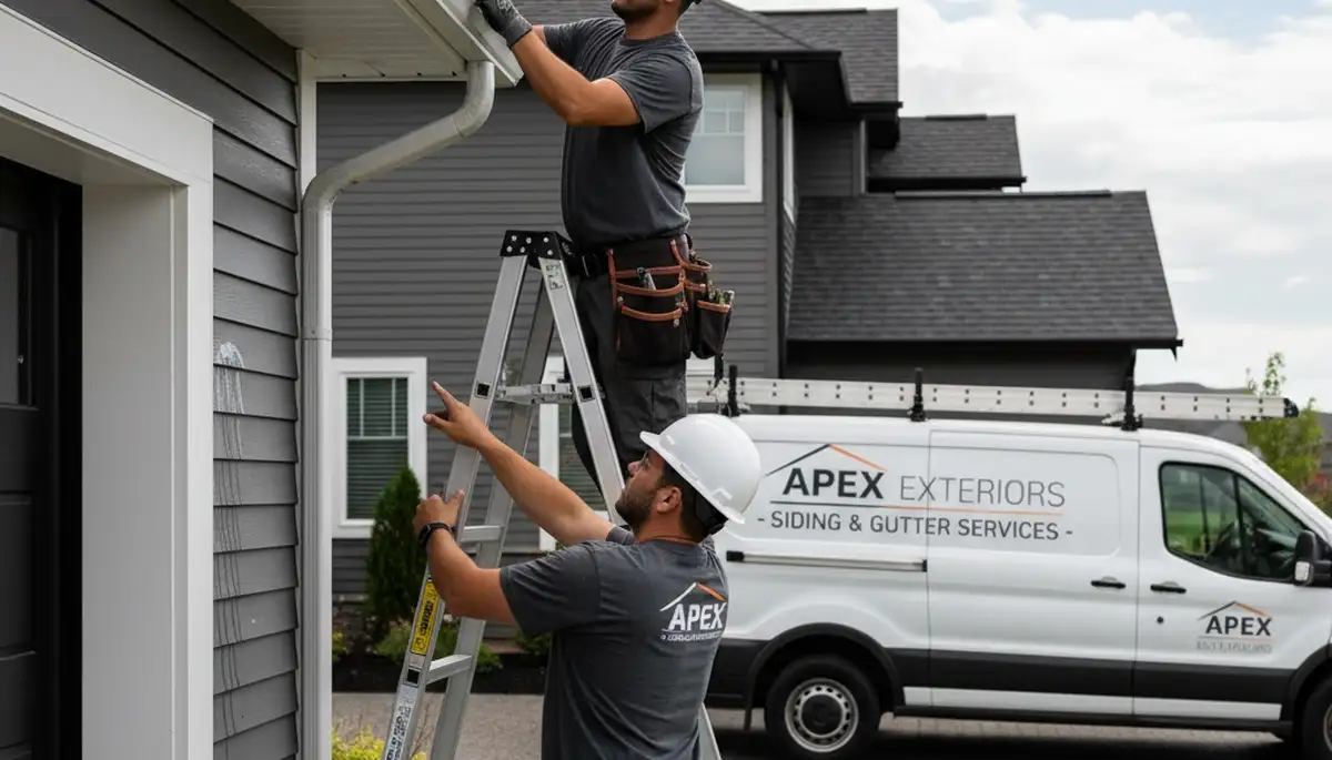 Raleigh, NC gutter repair by Next Level Exteriors for leaks, sagging, and clogs