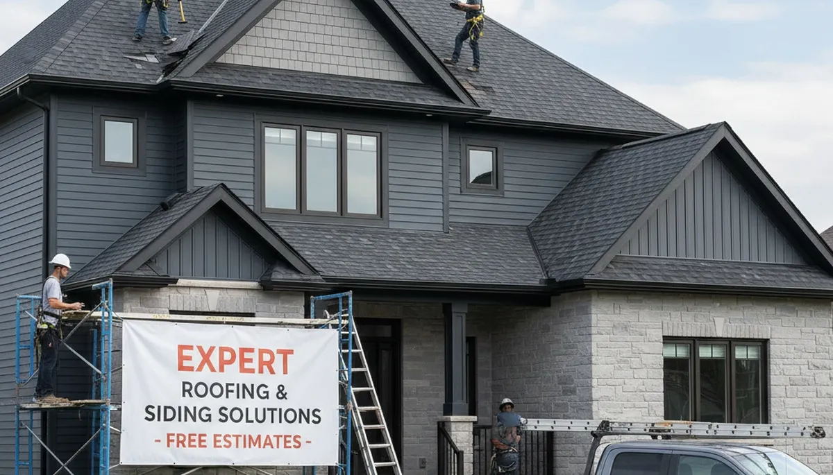 Vinyl siding installation on Raleigh NC home by Next Level Exteriors roofing and siding experts