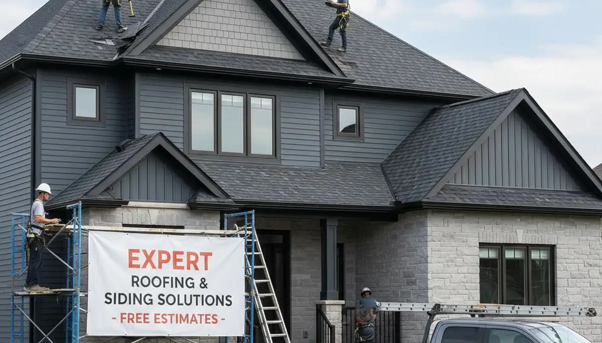 Vinyl siding installation on Raleigh NC home by Next Level Exteriors roofing and siding experts