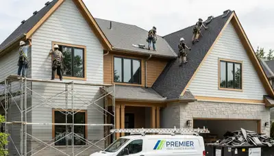 Vinyl siding and roof replacement experts servicing residential homes in Raleigh, NC