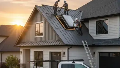 Vinyl siding and skylight installation by Next Level Exteriors in Raleigh, NC
