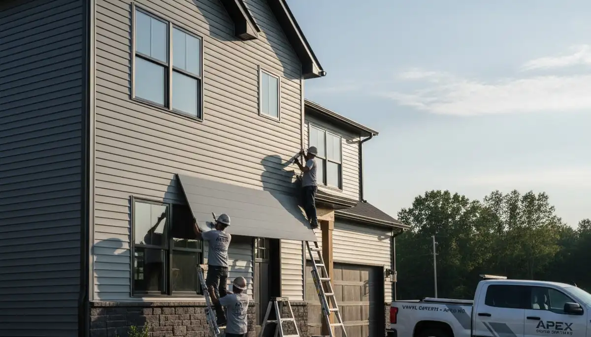 Professional vinyl siding installation in Raleigh NC for durable, energy-efficient home exteriors