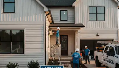 Professional vinyl siding installation in Raleigh NC by local exterior home experts