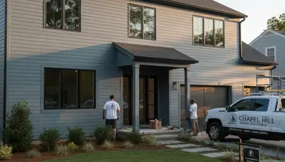 Professional vinyl siding installation by experts in Raleigh, NC homes
