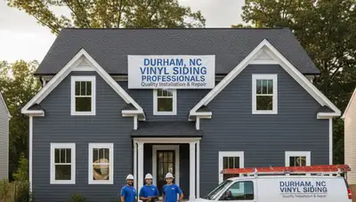 Professional vinyl siding installation by experts in Raleigh, NC homes