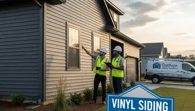 Professional vinyl siding installation by experts in Raleigh NC homes