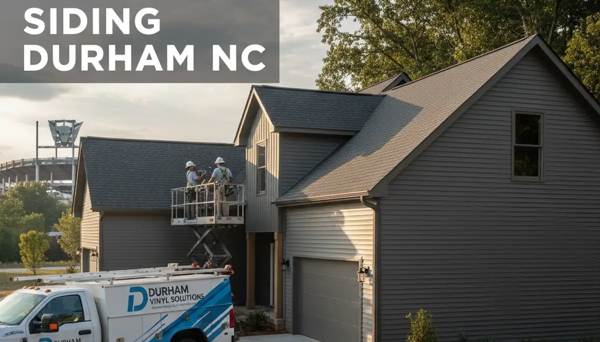 Professional vinyl siding installation by experts in Raleigh, NC homes