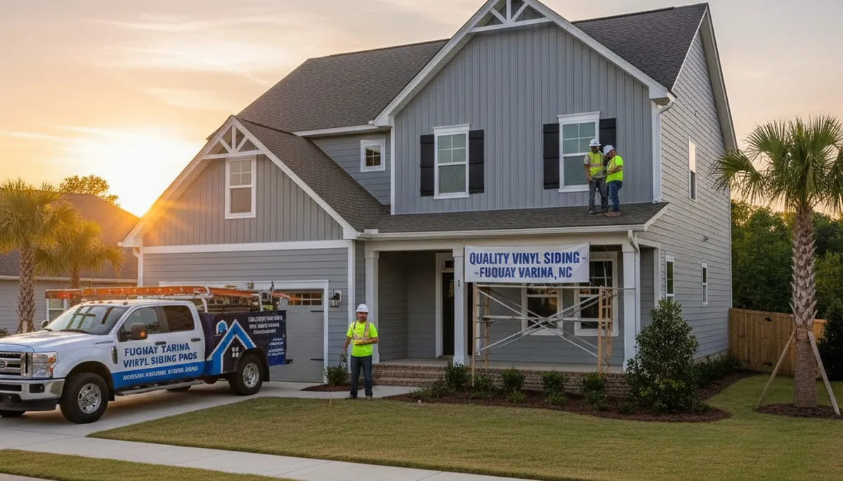 Professional vinyl siding installation by experts in Raleigh, NC homes