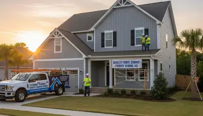 Professional vinyl siding installation by experts in Raleigh, NC homes