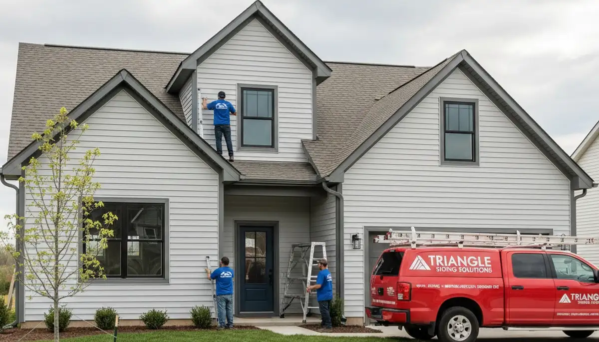 Professional vinyl siding installation in Raleigh NC by local siding experts
