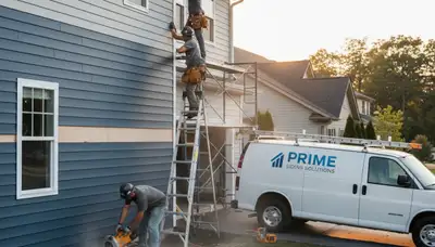 Professional vinyl siding installation on Raleigh NC home exterior by Next Level Exteriors