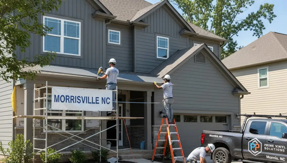 Professional vinyl siding installation in Raleigh NC by trusted local siding contractors