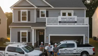 Professional vinyl siding installation by experts in Raleigh, NC homes