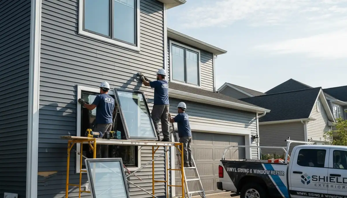 Window repair in Raleigh, NC for foggy glass, broken seals, and storm-damaged frames